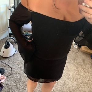 ✨ Sexy Black Off-The-Shoulder Dress {PROMO ITEM}